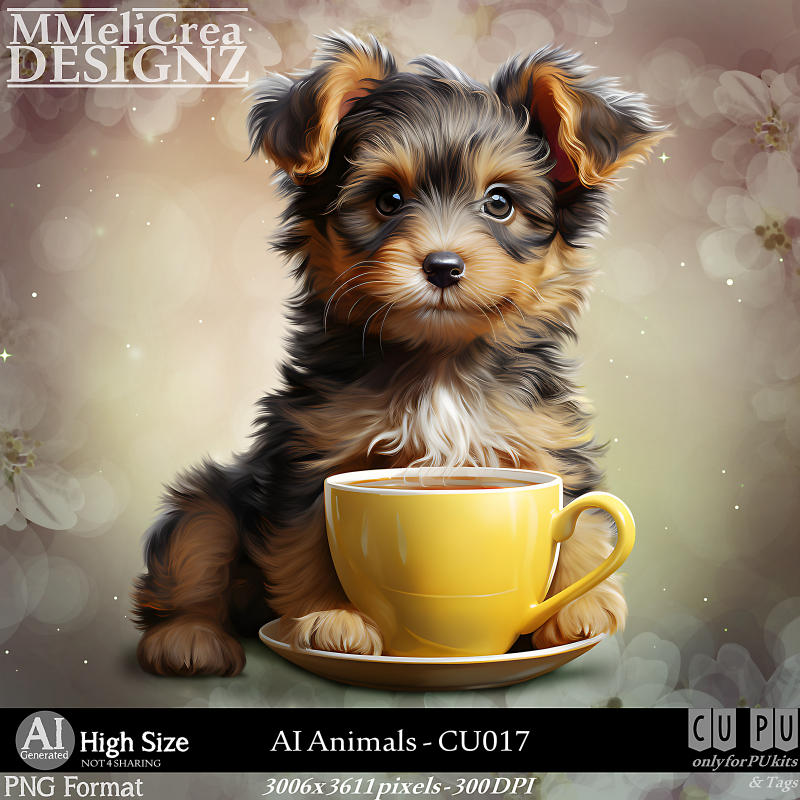 (image for) AI - ANIMALS CU017 (CU4PU/PNG)